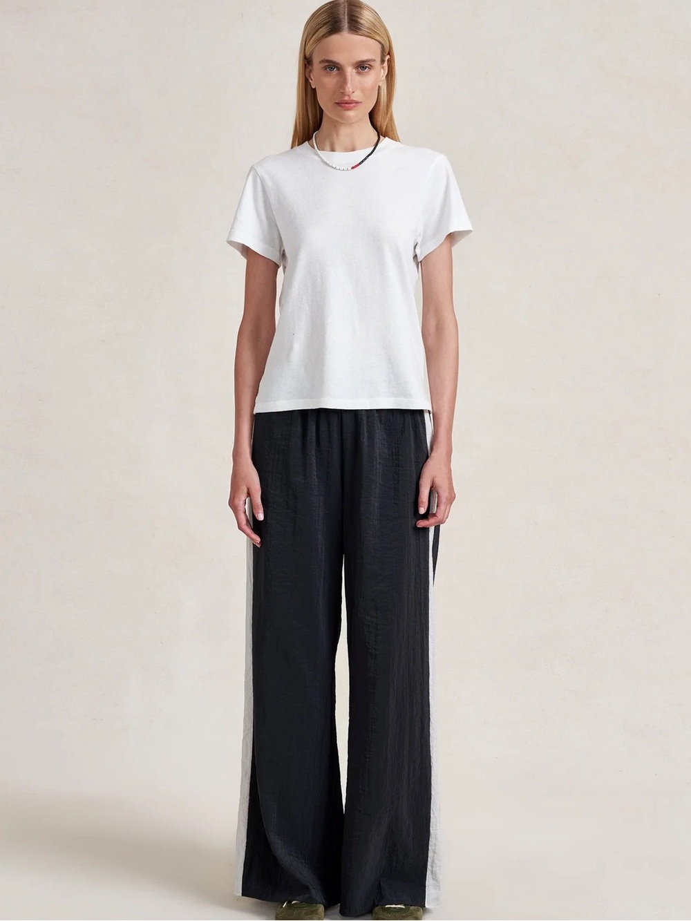 La Ligne Side Stripe Colby Pant Crinkle